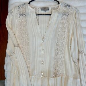 Cream Bohemian T.ba Blouse